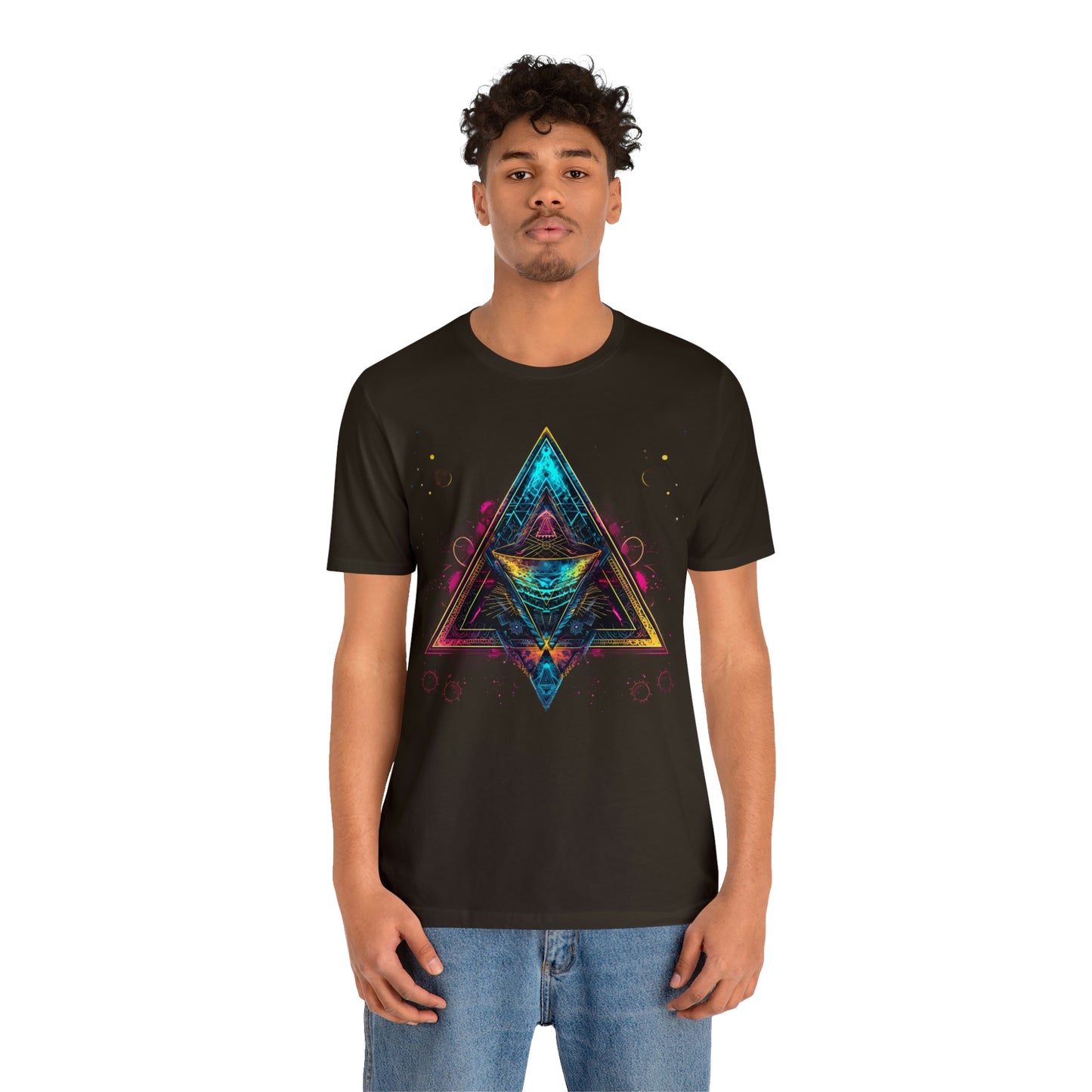 Spiritual Geometry Ancient Alien Spaceship T-Shirt: Embrace the Cosmos & Unite in Higher Consciousness