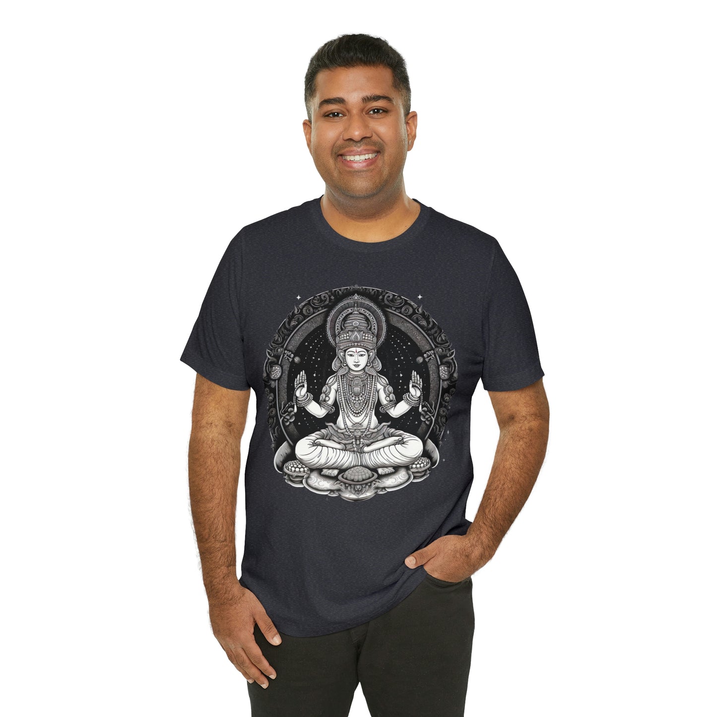 Cosmic Buddha: Unveil Your True Self on the Edge of Two Worlds with Spiritual Enlightenment