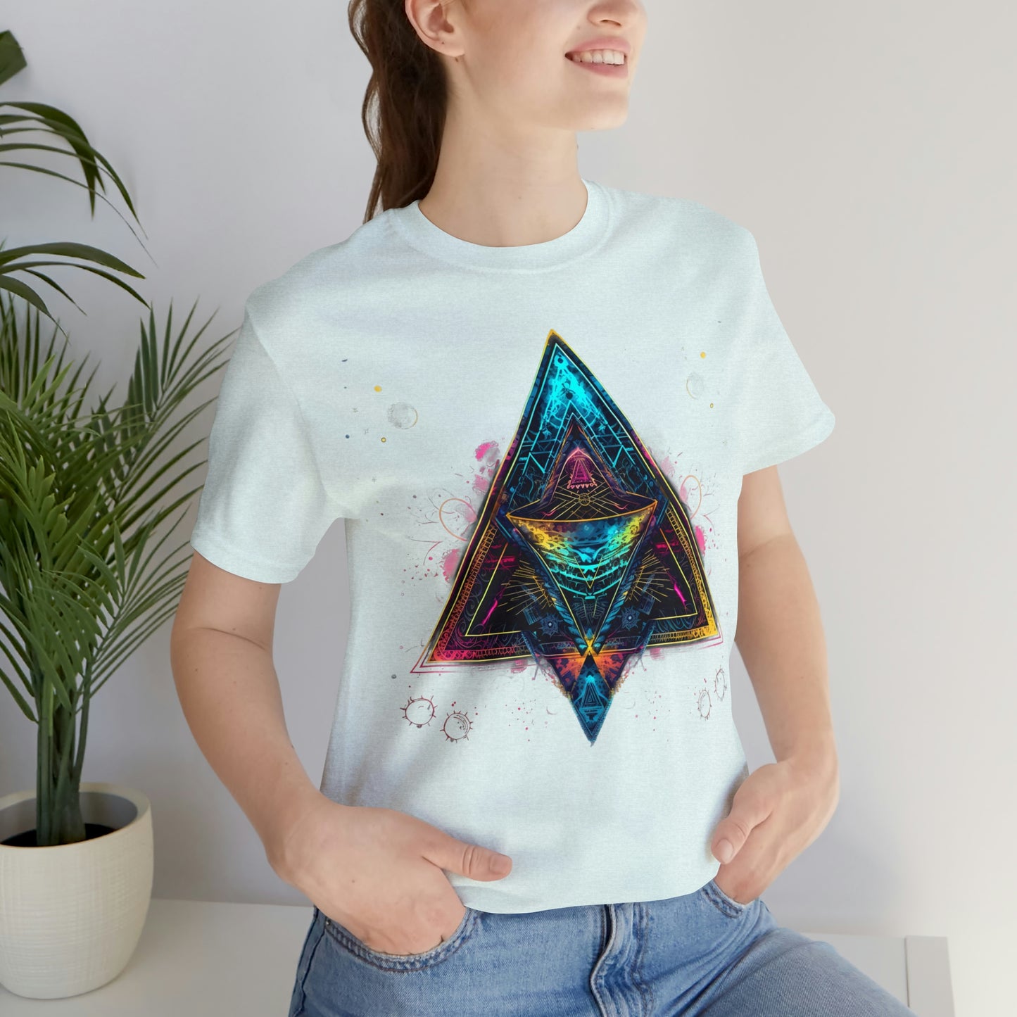 Spiritual Geometry Ancient Alien Spaceship T-Shirt: Embrace the Cosmos & Unite in Higher Consciousness