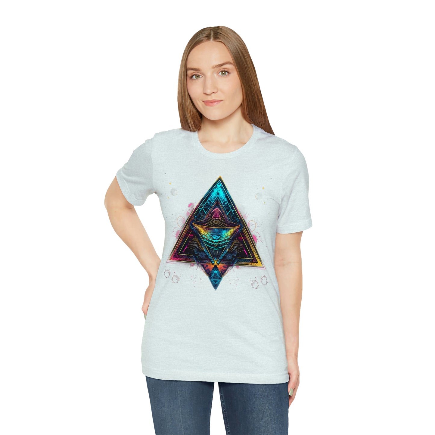 Spiritual Geometry Ancient Alien Spaceship T-Shirt: Embrace the Cosmos & Unite in Higher Consciousness