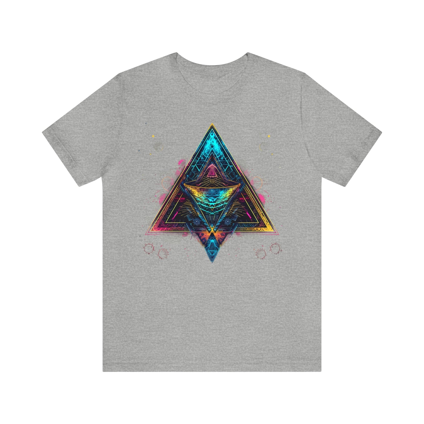 Spiritual Geometry Ancient Alien Spaceship T-Shirt: Embrace the Cosmos & Unite in Higher Consciousness